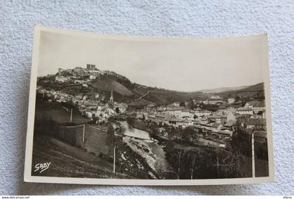 Cpsm, Saint Flour, vue générale, Cantal 15