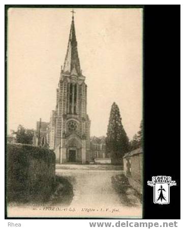 49 Epiré Saint-Georges-sur-Loire - 10 - EPIRE (M-et-L) -  L'Eglise -  cpa Rhea D49D  K49283K  C49283C