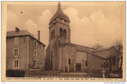 SAINT-GERVAIS-D'AUVERGNE EGLISE