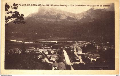 Carte Postale ancienne de FAYET - SAINT GERVAIS les BAINS