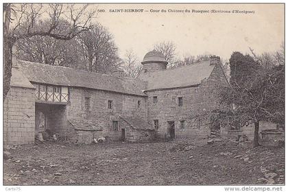 Saint-Herbot 29 -  Château du Rusquec