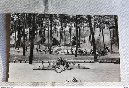 Cpsm, Saint Hilaire de Riez, camp de l'océan "Anjou", Vendée 85