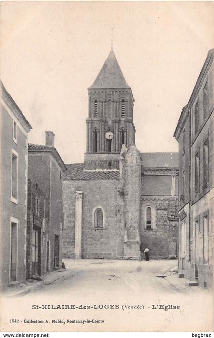 SAINT HILAIRE DES LOGES     EGLISE