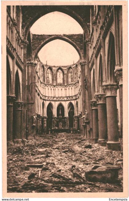 CPA Carte Postale France  Saint-Hilaire-du-Harcouët  Eglise  ruines de 1944  VM77042