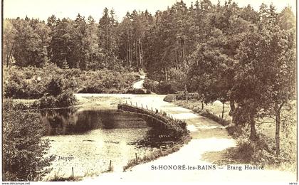 Carte Postale ancienne de SAINT HONORE les BAINS