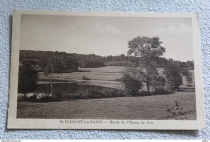 Saint Honoré les Bains, bords de l'étang de Seu, Nièvre 58