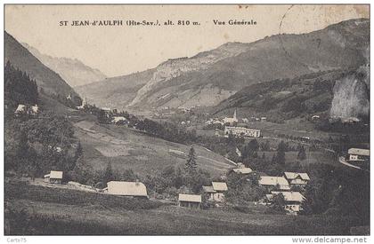 Saint-Jean d'Aulps 74 - Vue générale