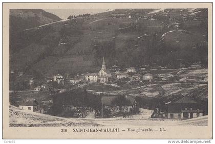 Saint-Jean d'Aulps 74 - Vue générale