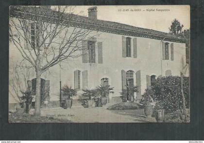 Gard. Saint Jean du Gard , hopital temporaire