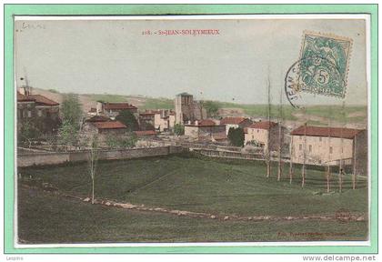 42 - SAINT JEAN SOLEYMIEUX --  N° 218