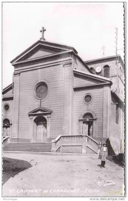 SAINT-LAURENT-de-CHAMOUSSET - L'Eglise