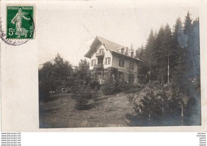 C P A   38  -  SAINT  LAURENT DU PONT - CARTE PHOTO  une villa