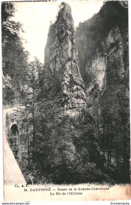 CPA Carte postale France  Saint-Laurent-du-Pont  Pic de l'Oeillette  VM71560