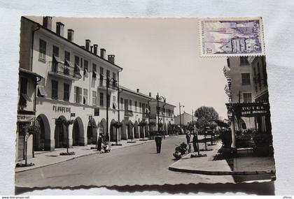 Cpm 1955, Saint Laurent du Var, avenue du général Leclerc, Alpes maritimes 06