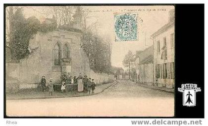 95 Saint-Leu-la-Forêt - 3 - St-LEU (S-&-O) - La Fontaine de la rue de Boissy -  cpa Rhea D95D