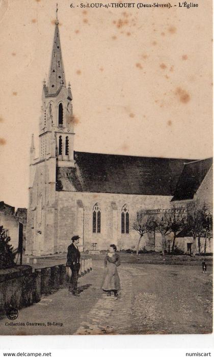 Saint-Loup-sur-Thouet Saint-Loup-Lamairé animée l'Eglise