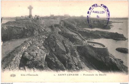 CPA Carte postale France   Saint-Lunaire  Promenade du Décollé VM65339