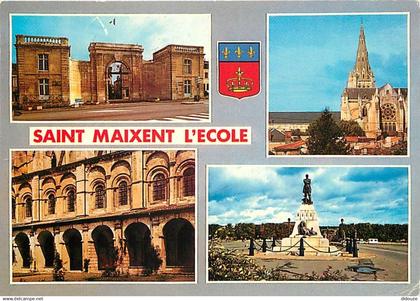 79 - Saint Maixent l'Ecole - Multivues - Blasons - CPM - Voir Scans Recto-Verso