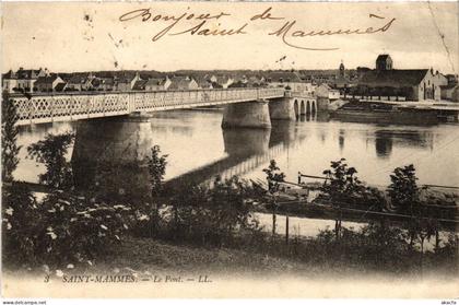 CPA Saint-Mammes Le Pont FRANCE (1300528)