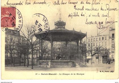 Carte POSTALE  Ancienne  de  SAINT MANDE