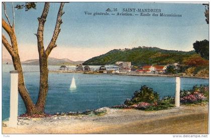 SAINT-MANDRIER-SUR-MER VUE GENERALE AVIATION ECOLE DES MECANICIENS