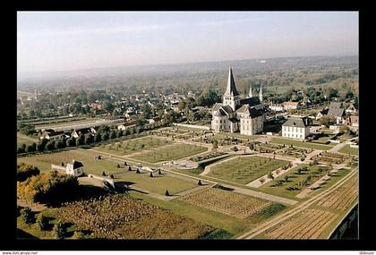 76 - Saint Martin de Boscherville - Abbaye Saint-Georges - Vue aérienne - Carte Neuve - CPM - Voir Scans Recto-Verso