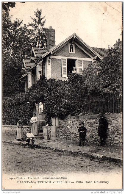 95 SAINT MARTIN DU TERTRE -- villa rose delaunay