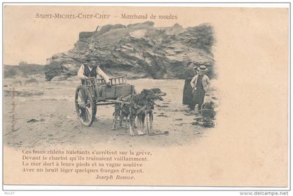 SAINT MICHEL CHEF CHEF - Marchand de Moules - Attelage de Chiens