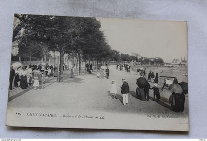 Saint Nazaire, boulevard de l'océan, Loire atlantique 44