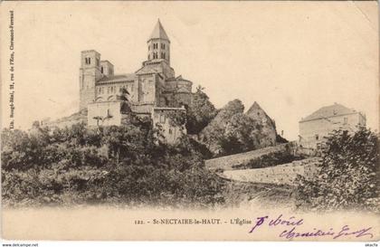 CPA SAINT-NECTAIRE SAINT-NECTAIRE-le-HAUT - L'Eglise (1254637)