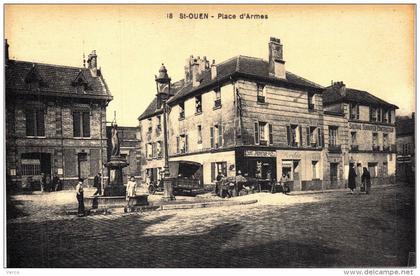 Carte Postale Ancienne de SAINT OUEN