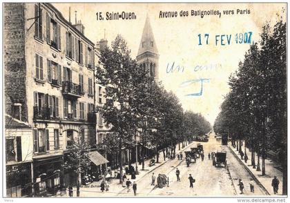 Carte Postale Ancienne de SAINT OUEN