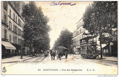 Carte Postale Ancienne de SAINT OUEN