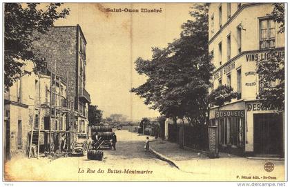 Carte Postale Ancienne de SAINT OUEN