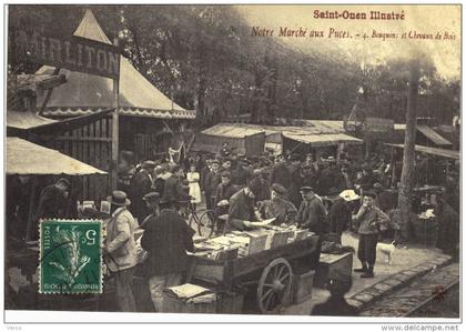 Carte Postale Ancienne de SAINT OUEN