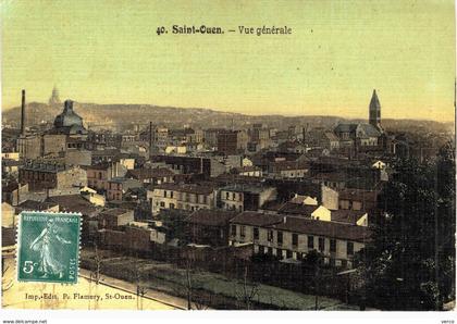 Carte POSTALE Ancienne de  SAINT - OUEN /