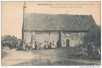 72 // SAINT PATERNE    chapelle saint Gilles ANIMEE