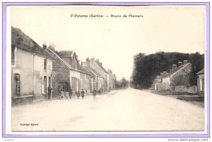 72 - SAINT PATERNE -- Route de Mamers