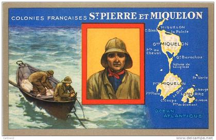 SAINT-PIERRE-ET-MIQUELON EXPLORATEUR MISSION COLONIES FRANCAISES