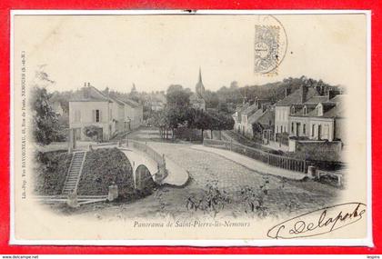 77 - SAINT PIERRE les NEMOURS --  Panorama