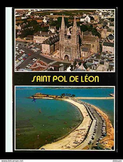 29 - Saint Pol de léon - Multivues - Flamme Postale - Voir Scans Recto Verso