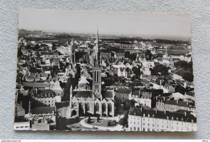 Cpm 1962, Saint Pol de leon, vue générale et le Kreisker, Finistère 29