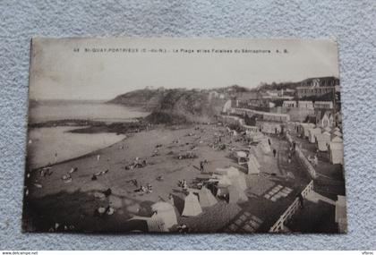 A971, Saint Quay Portrieux, la plage et les falaises du sémaphore, Cotes d'Armor 22