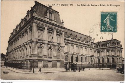 CPA Saint Quentin- Le Palais de Justice,Palais de Fervaques FRANCE (1046289)