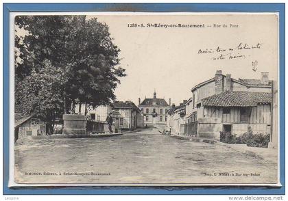 51 - SAINT REMY en BOUZEMONT -- Rue du pont