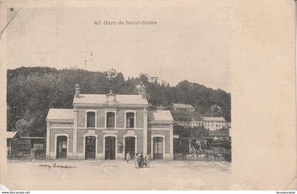 76 - SAINT SAENS - Gare de Saint Saens