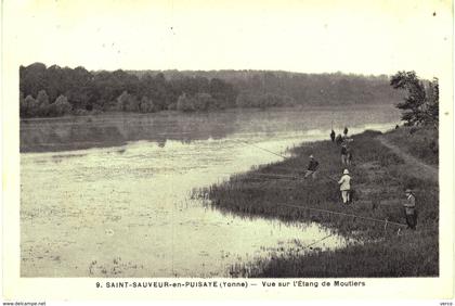 Carte postale ancienne de SAINT SAUVEUR EN PUISAYE