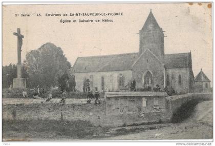 Carte Postale Ancienne de SAINT SAUVEUR LE VICOMTE