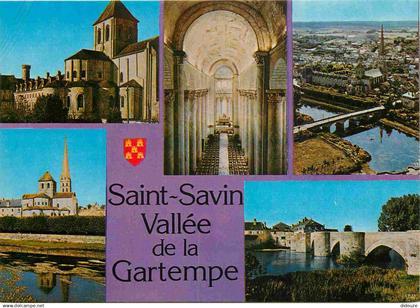 86 - Saint Savin sur Gartempe - Multivues - CPM - Voir Scans Recto-Verso