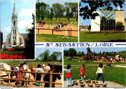 (01/11/24) 44-CPSM SAINT SEBASTIEN SUR LOIRE